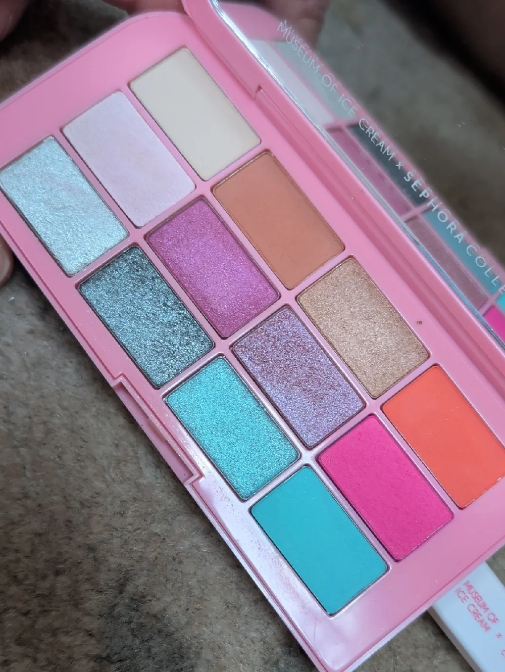 Sephora Museum Of Ice Cream Pink Dream Team Pigment Palette